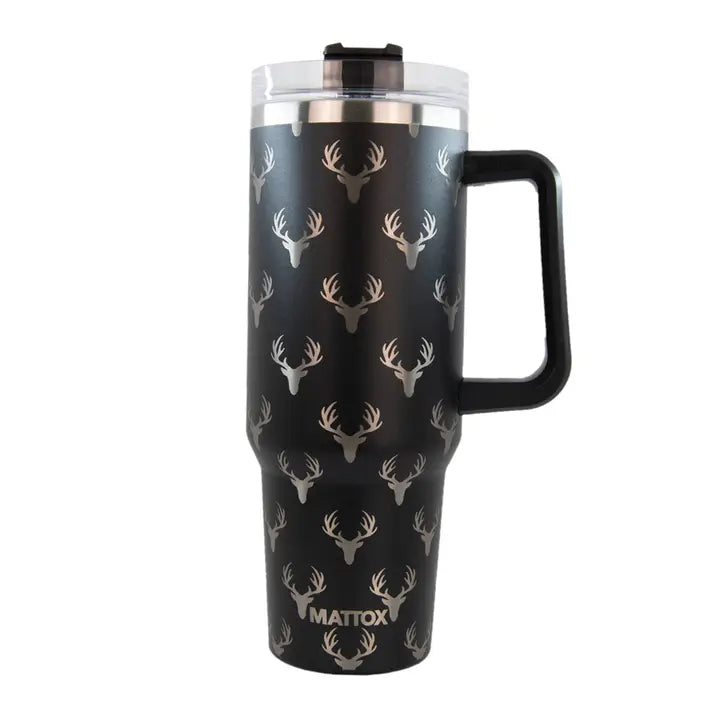Katydid Deer All Over Tumbler Mattox Edition
