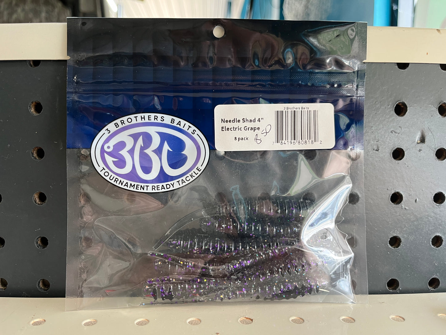 3 Brothers Baits Winged Needle Shad (4")