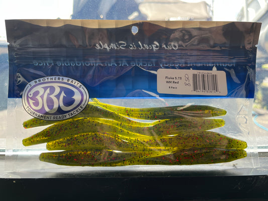 3 Brothers Baits Fluke (5.75")