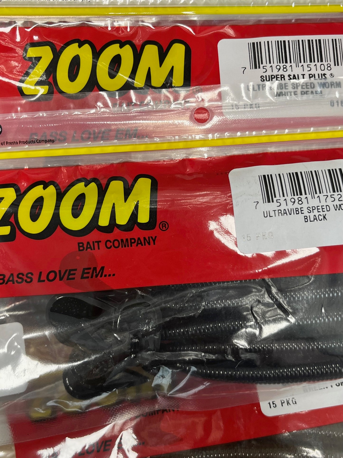 Zoom Baits UV Speed Worm