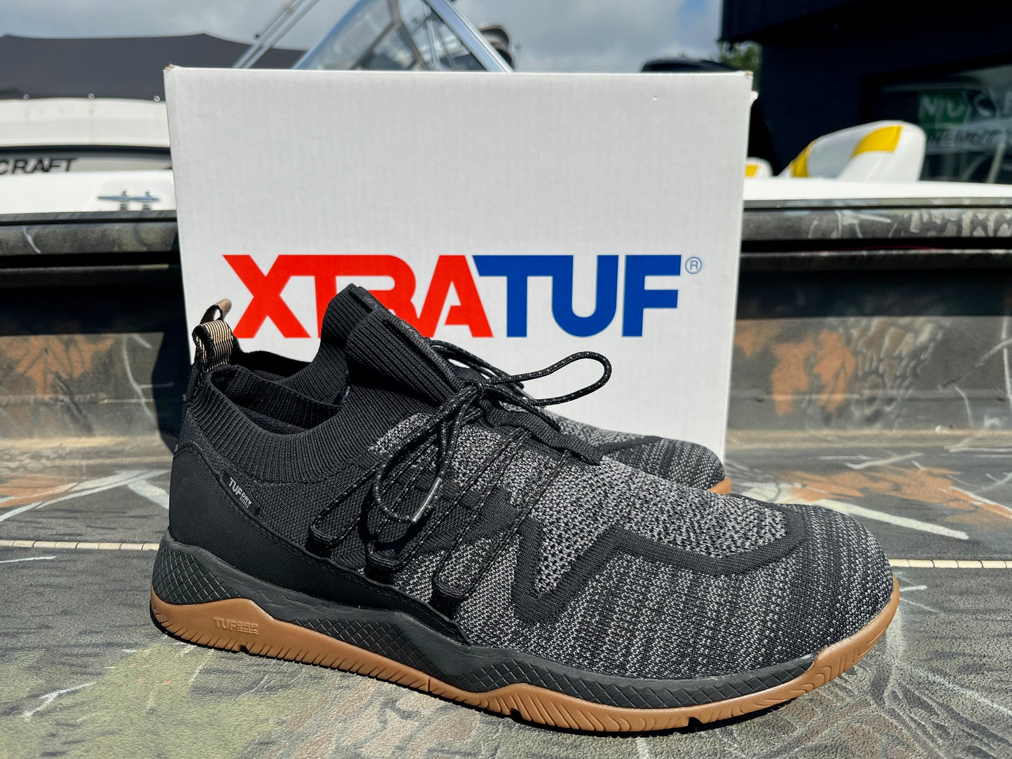 XtraTuf Kiata Waterproof Sneaker - Black