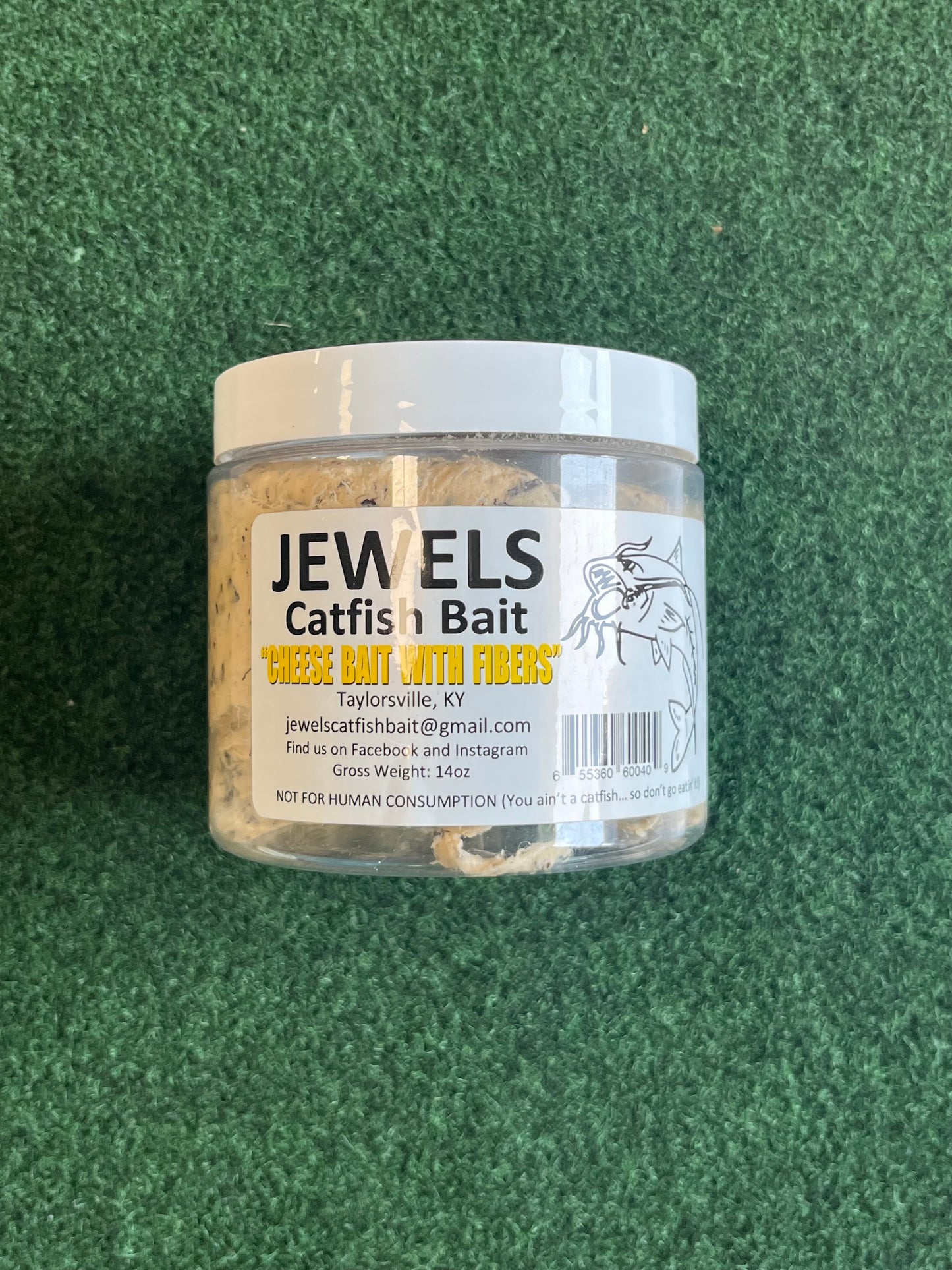 Jewel's Catfish Fiber Bait Jars