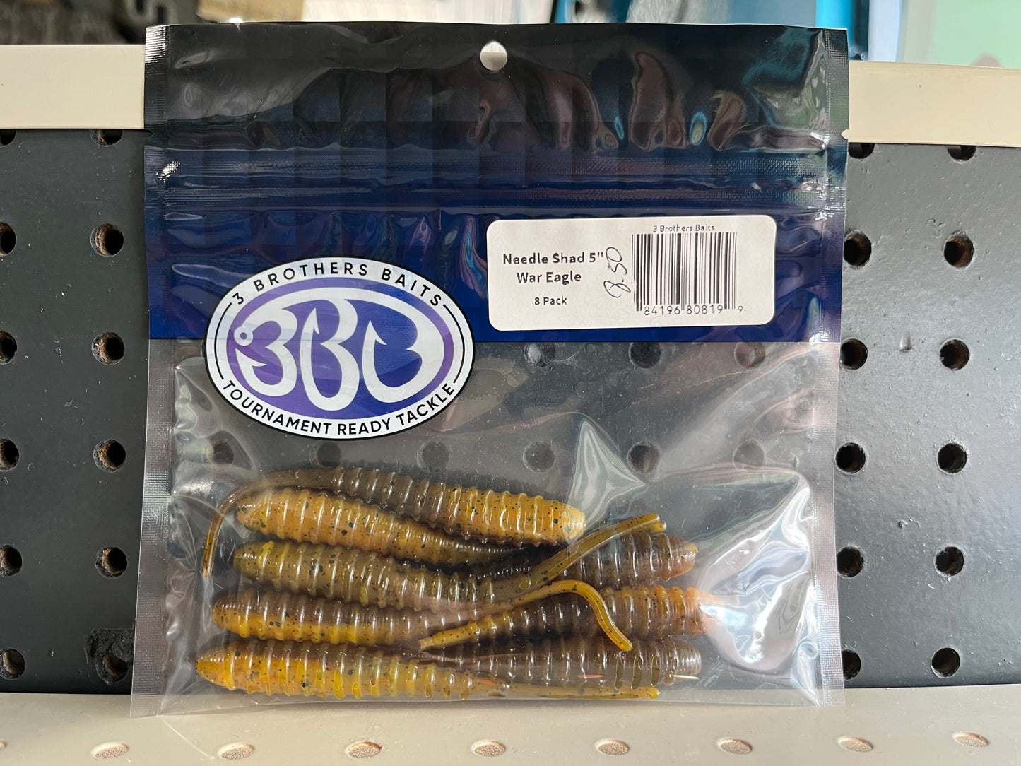 3 Brothers Baits Winged Needle Shad (5")