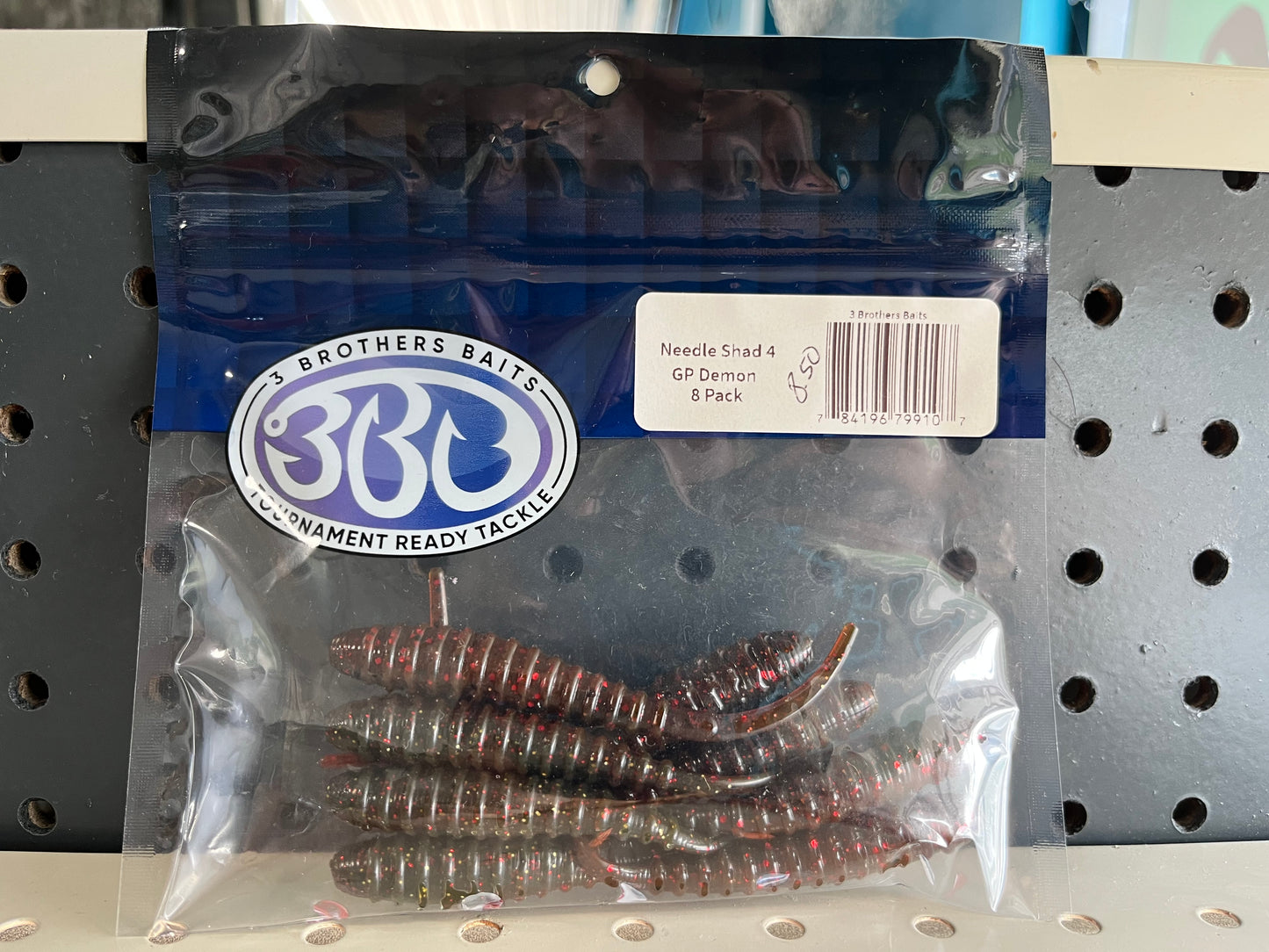 3 Brothers Baits Winged Needle Shad (4")