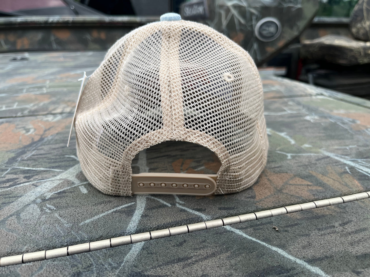 Katydid No Wake Zone Denim Trucker Hat