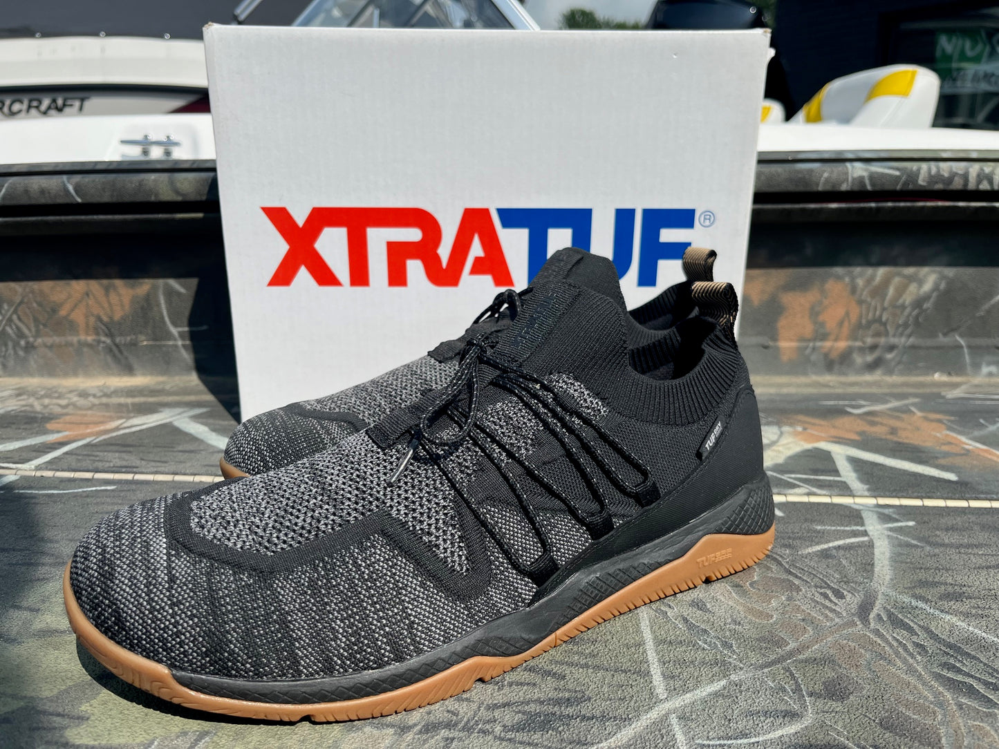 XtraTuf Kiata Waterproof Sneaker - Black