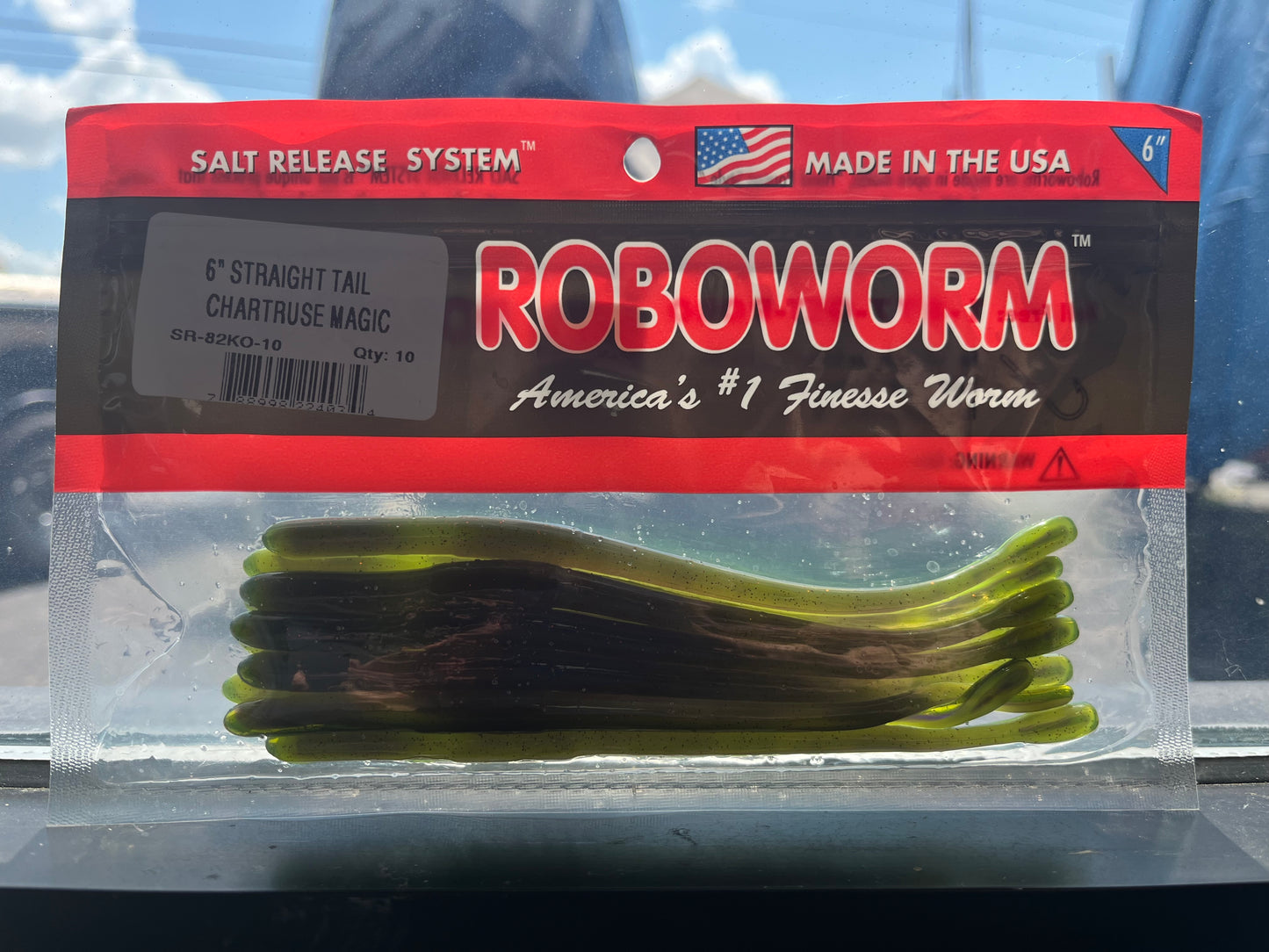 Roboworm 6" Straight Tail