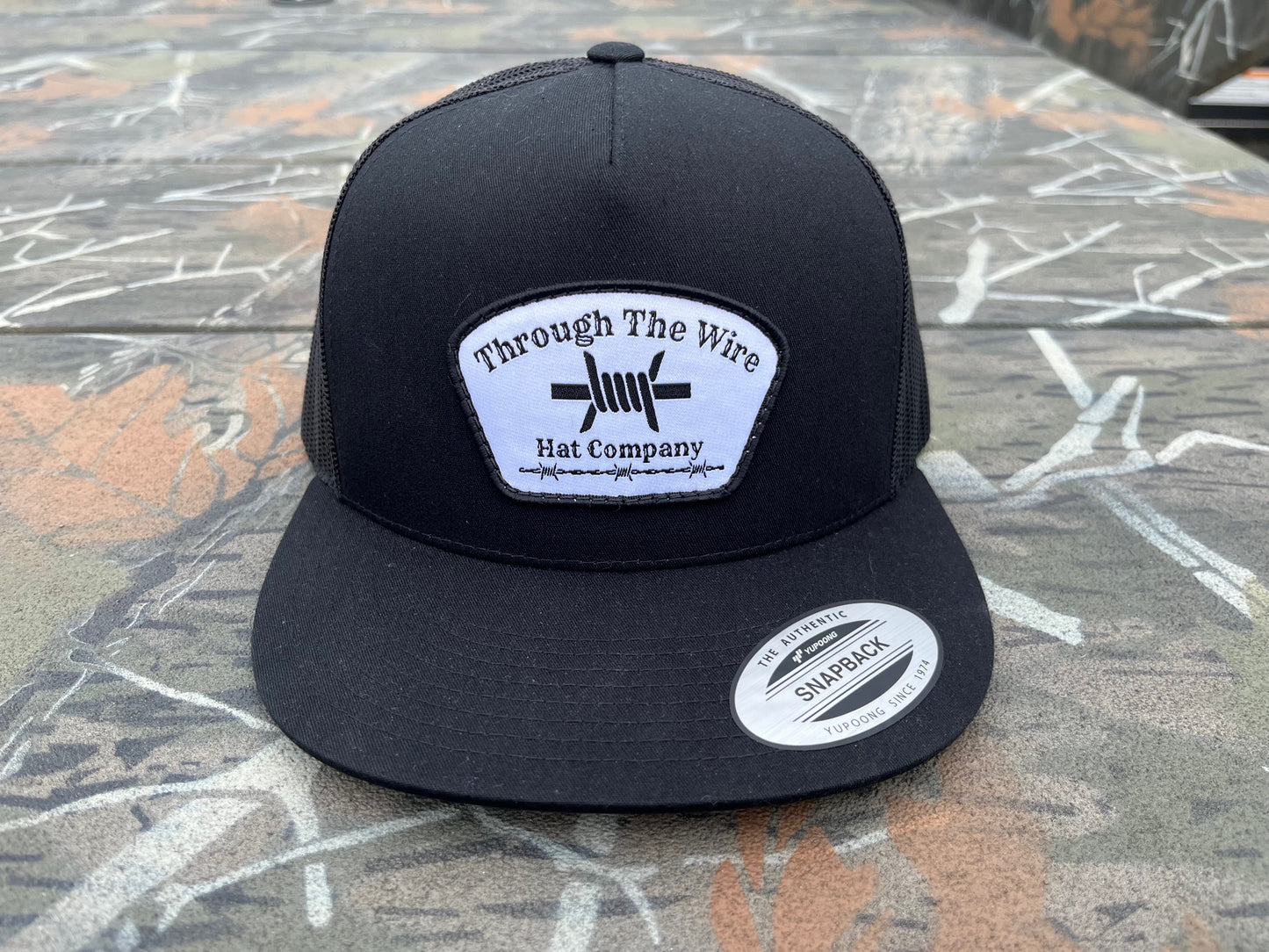 Though the Wire Five Panel Trucker Hat