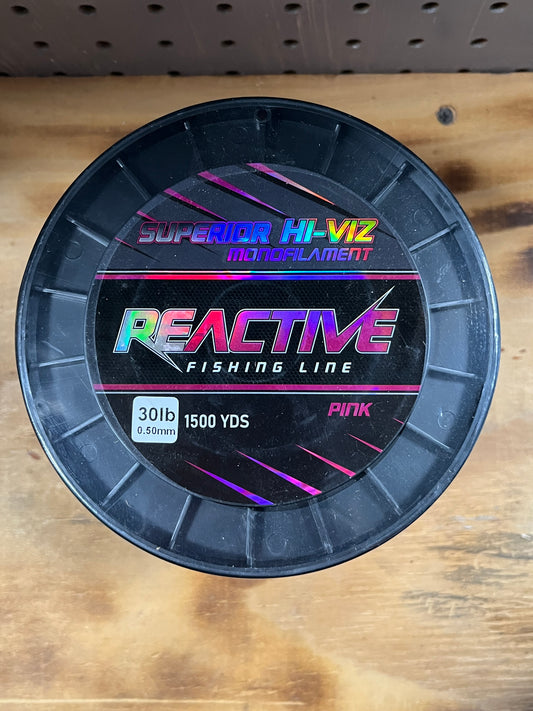 Reactive Fishing Line Superior Hi-Viz Monofilament