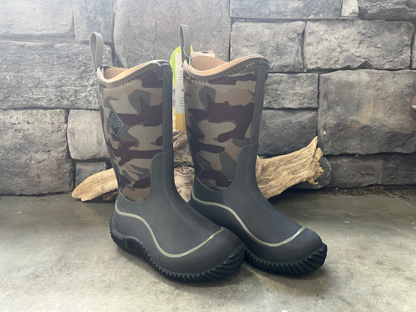 Muck Boots Kids' Hale Boot - Brown/Classic Camo