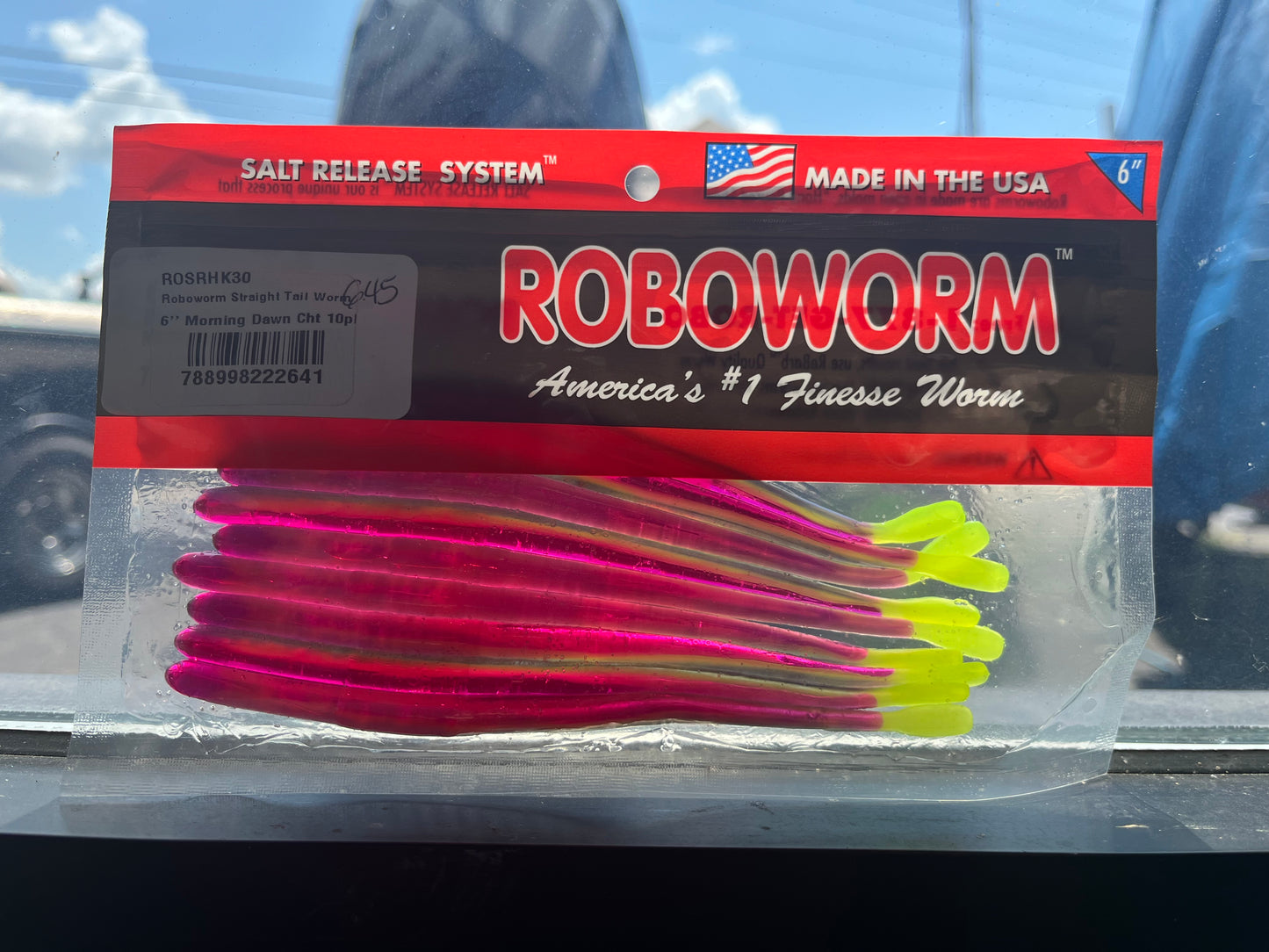 Roboworm 6" Straight Tail