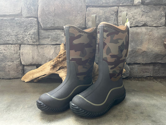 Muck Boots Kids' Hale Boot - Brown/Classic Camo