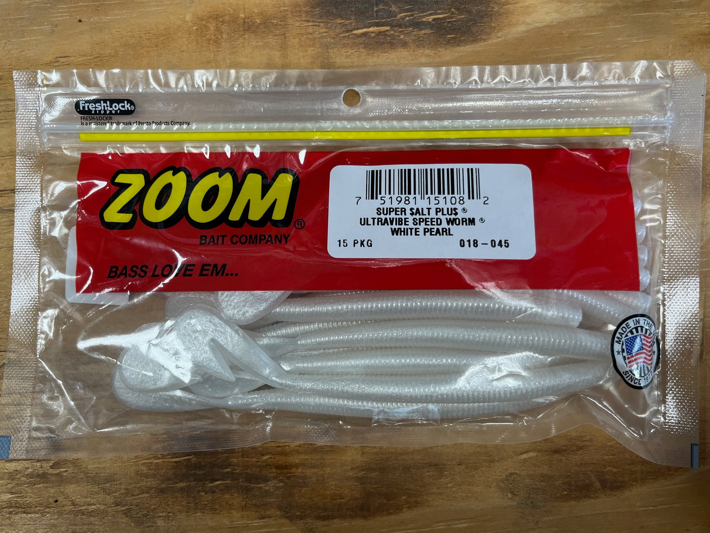Zoom Baits UV Speed Worm