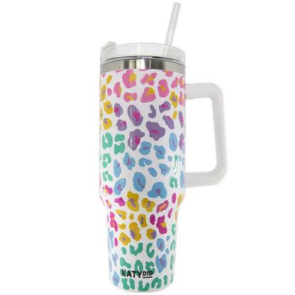 Katydid Leopard Tumbler