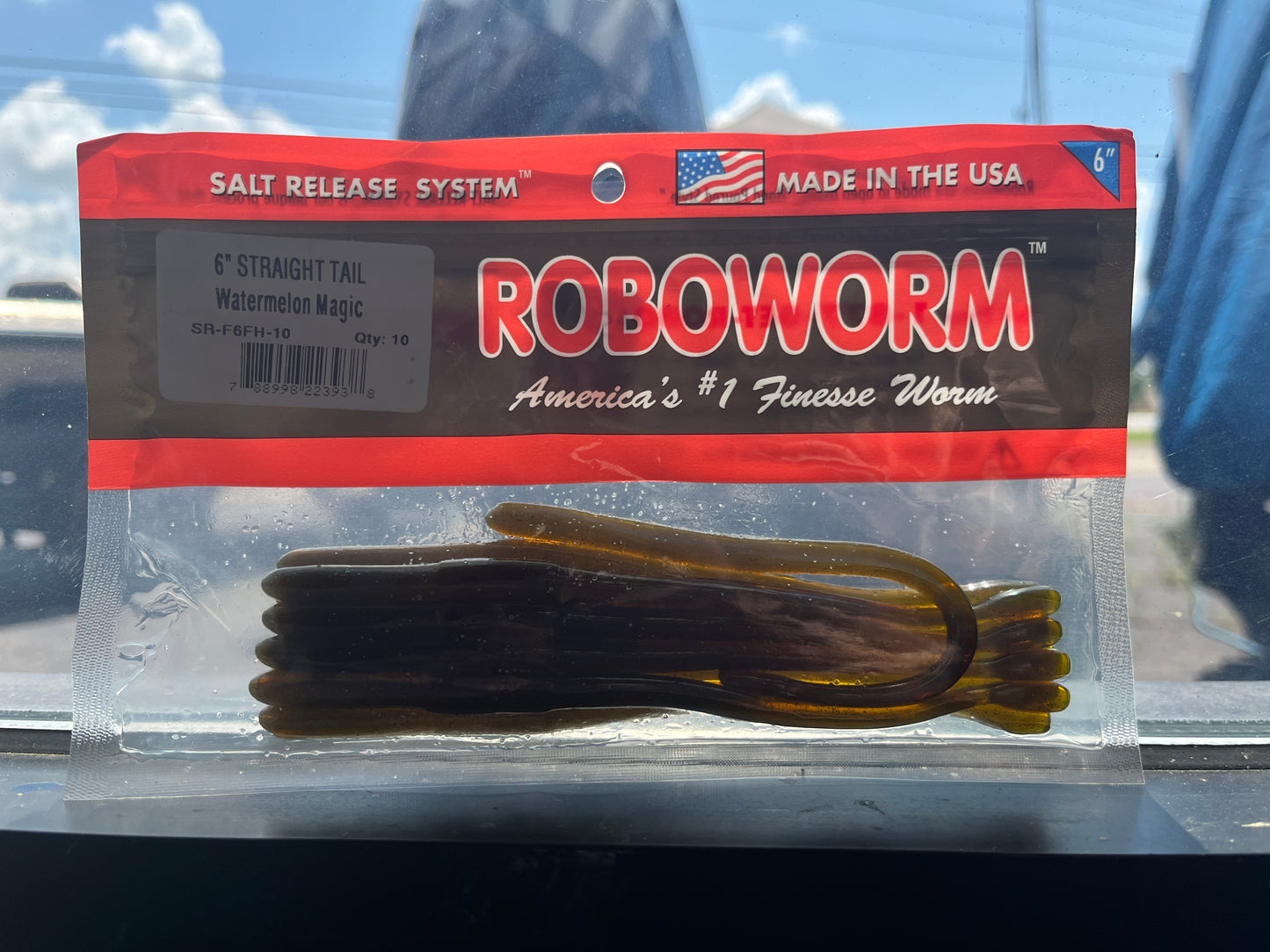 Roboworm 6" Straight Tail