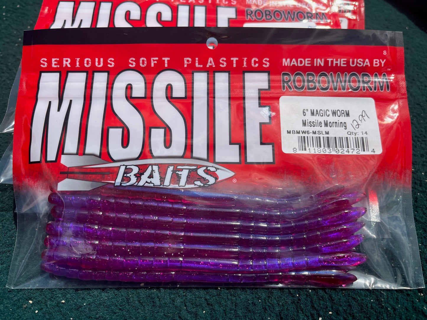 Missile Baits Magic Worm