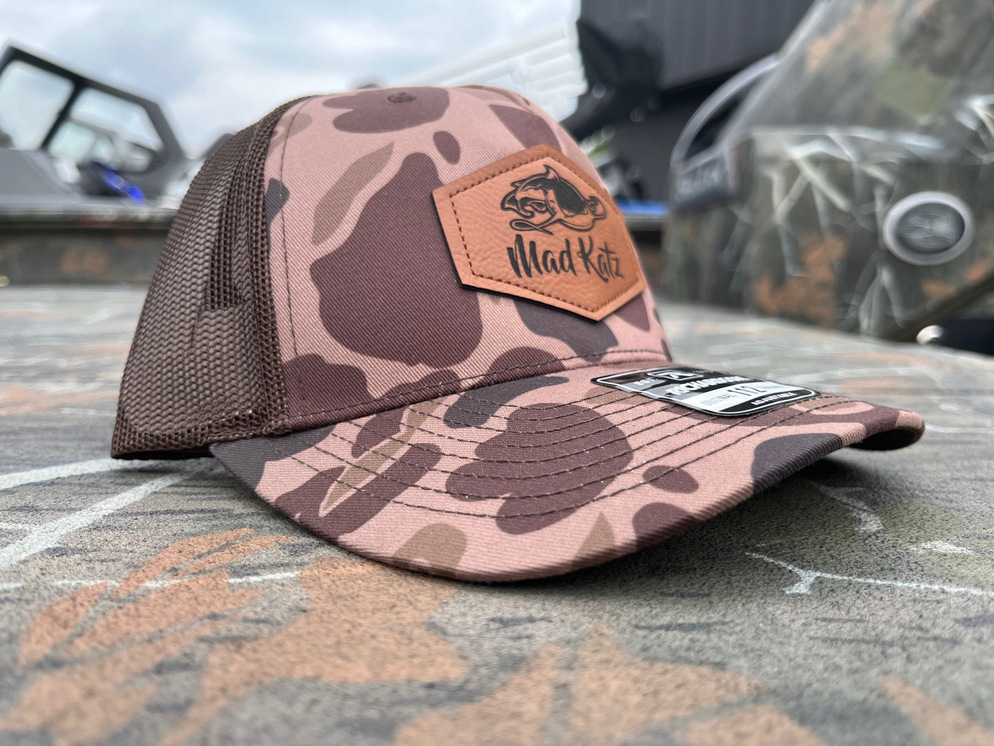 Richardson 112PFP Duck Camo Trucker Hat