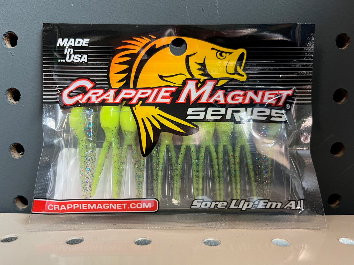 crappie magnet fishing lure Roo Size:3/0 Hook 1/16th oz Weight (3 per pack) China Fixed Competitive Price SPOOL+CAPACITY_specs008:PE 6/540m; 8/400m lip epidemic among the