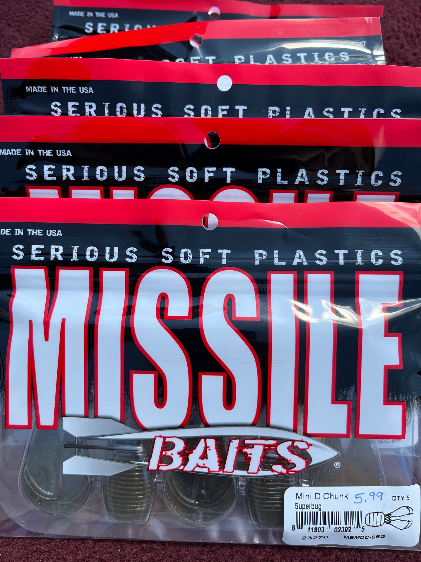 Missile Baits Mini D Chunk