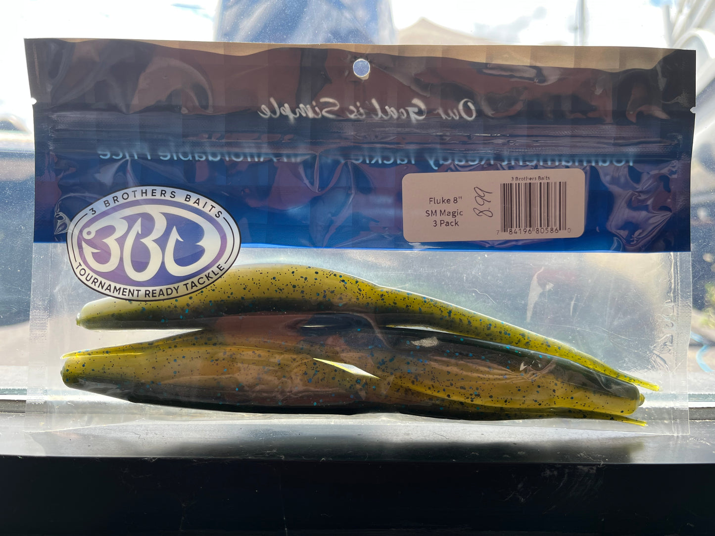 3 Brothers Baits Fluke (8")