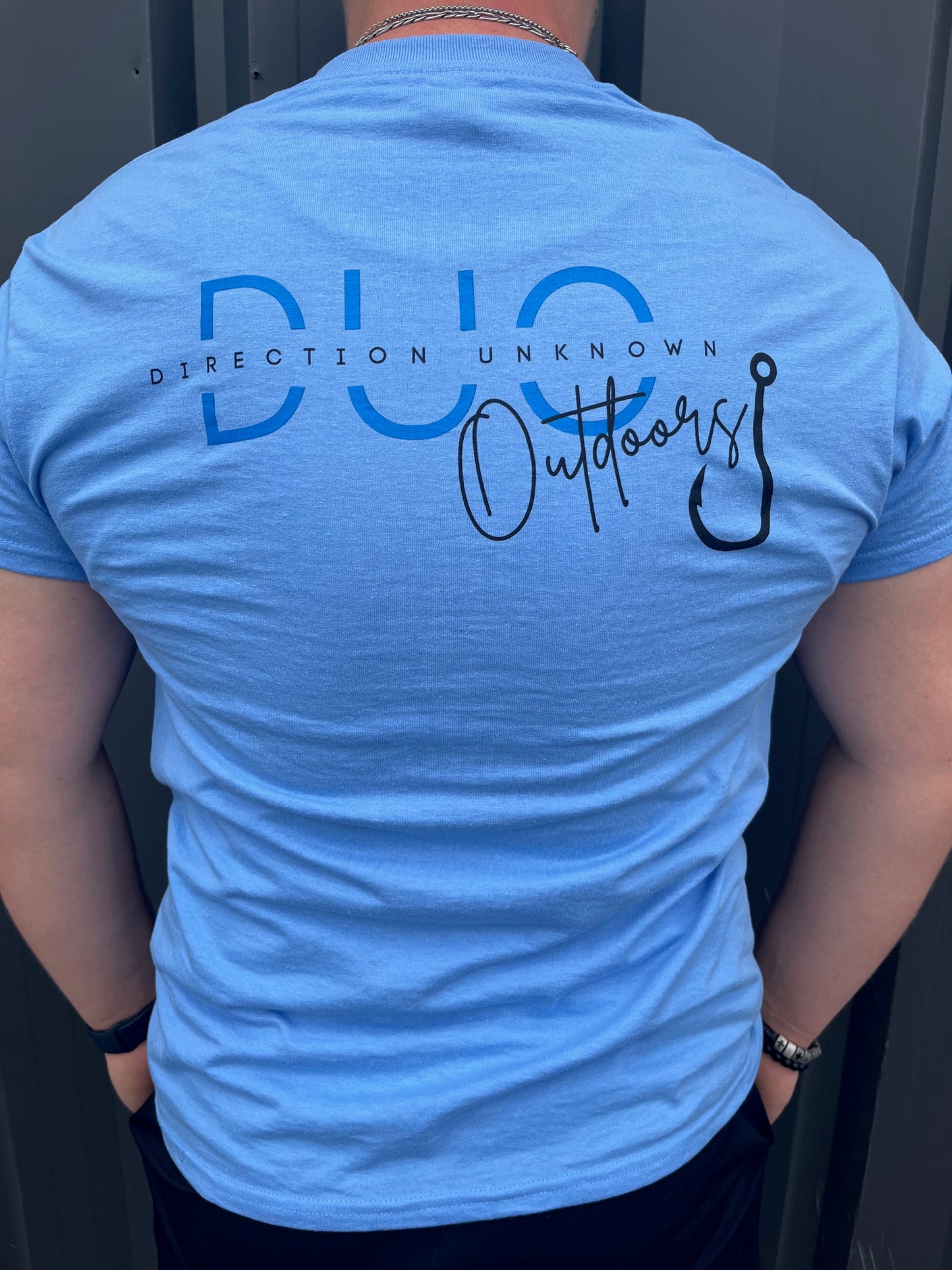 Logo Tee in Blue