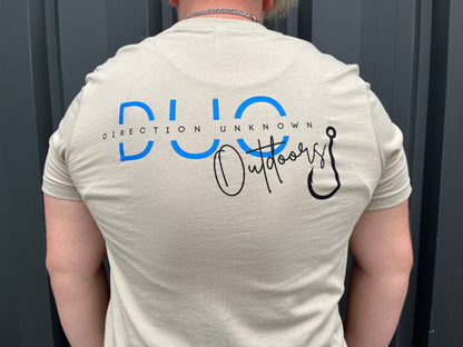 Logo Tee in Tan