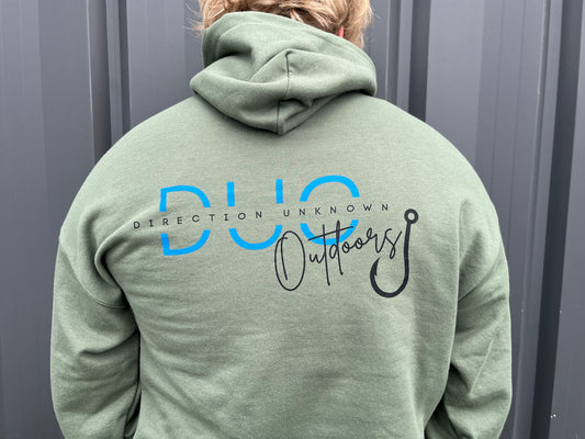 Logo Hoodie in Green
