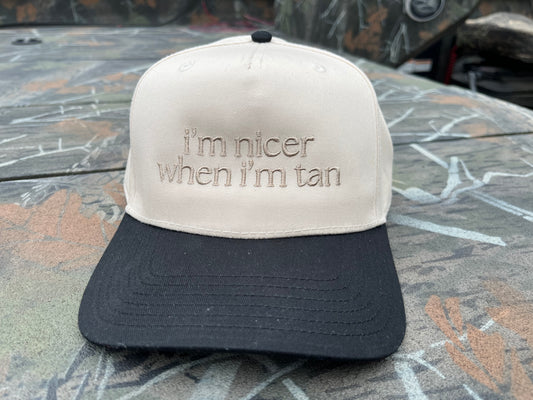 Katydid "I'm Nicer When I'm Tan" Hat