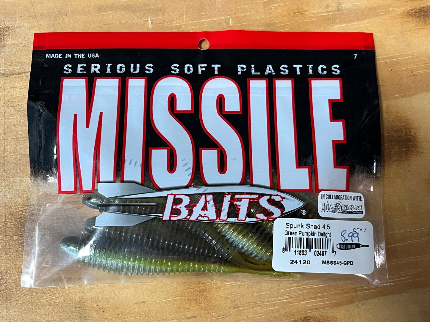 Missile Baits Spunk Shad (4.5)