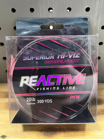 Reactive Fishing Line Superior Hi-Viz Monofilament