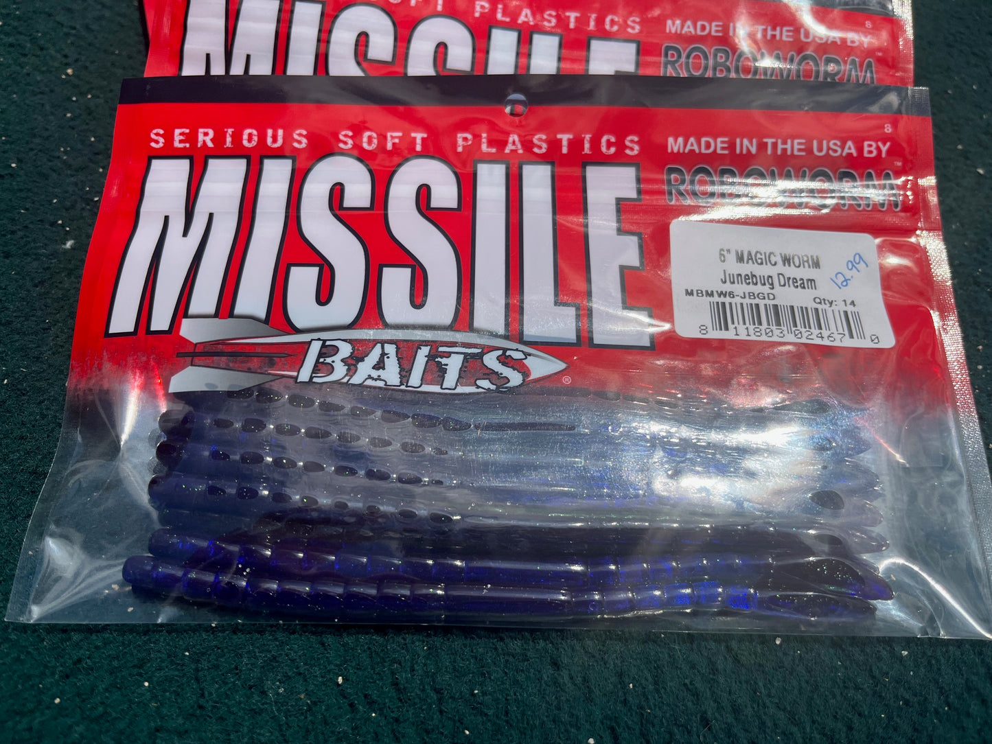 Missile Baits Magic Worm