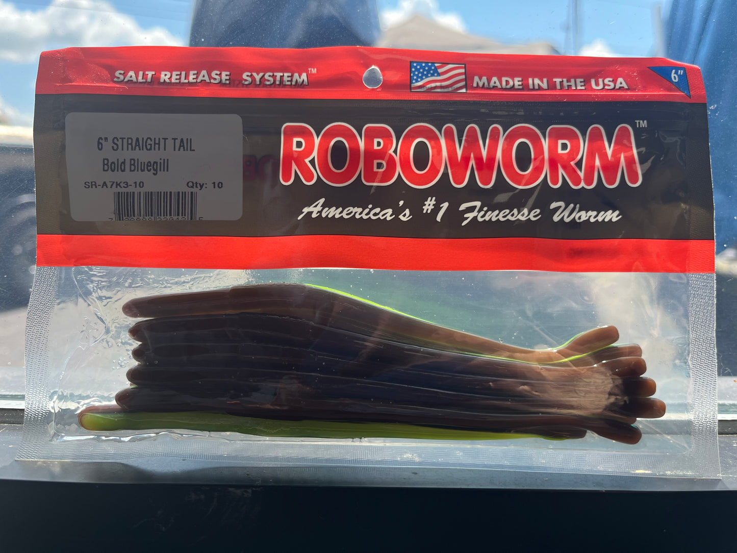 Roboworm 6" Straight Tail