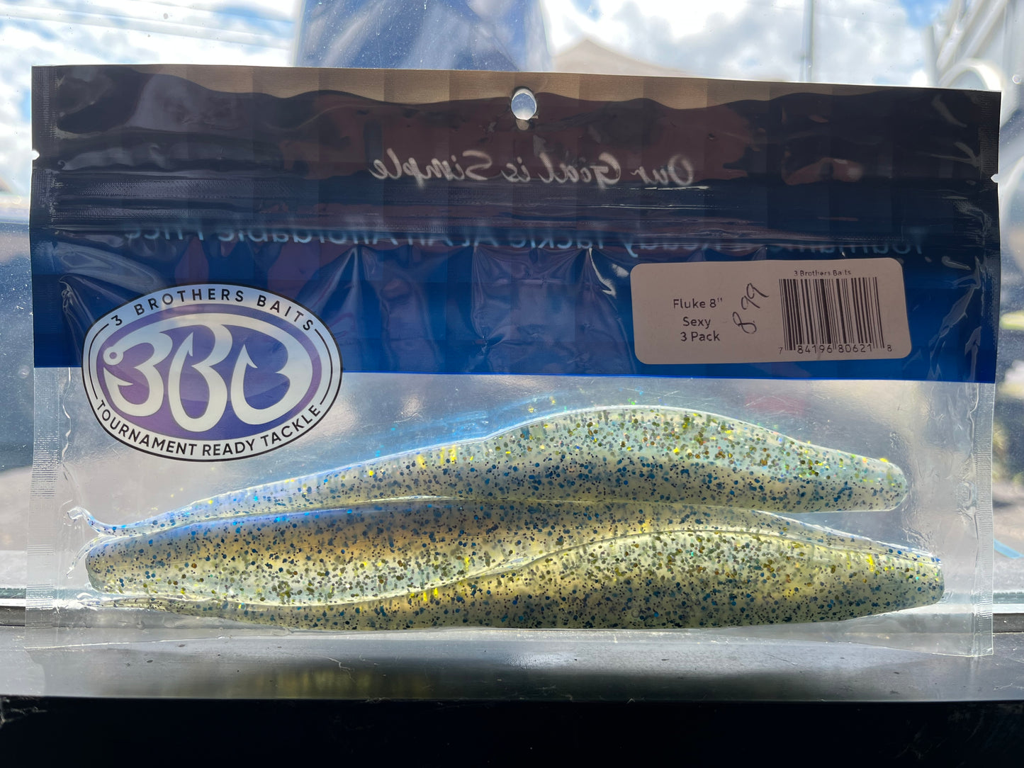 3 Brothers Baits Fluke (8")