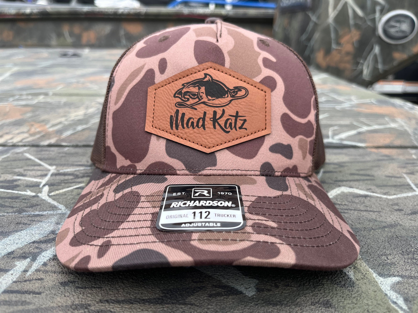 Richardson 112PFP Duck Camo Trucker Hat