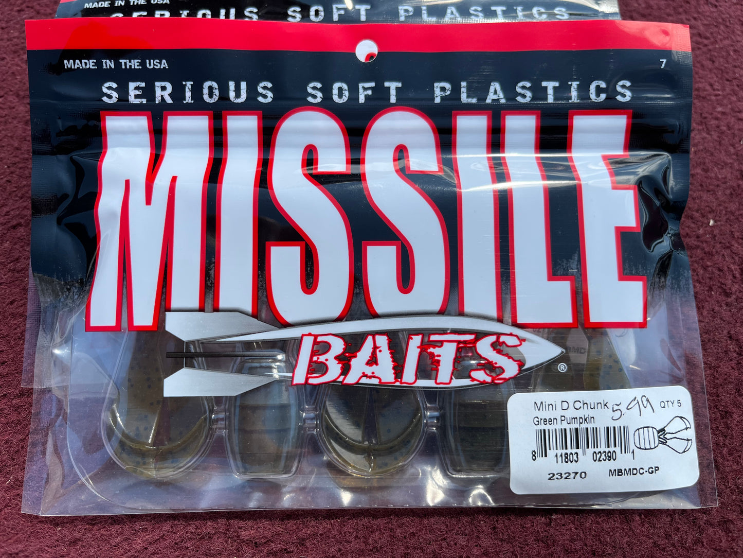 Missile Baits Mini D Chunk