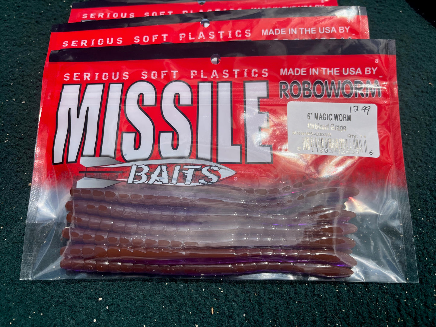 Missile Baits Magic Worm