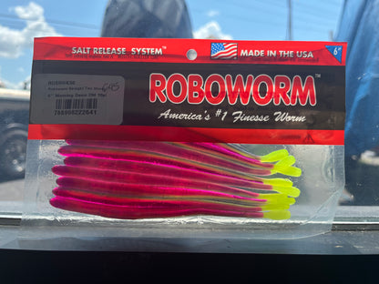 Roboworm 6" Straight Tail