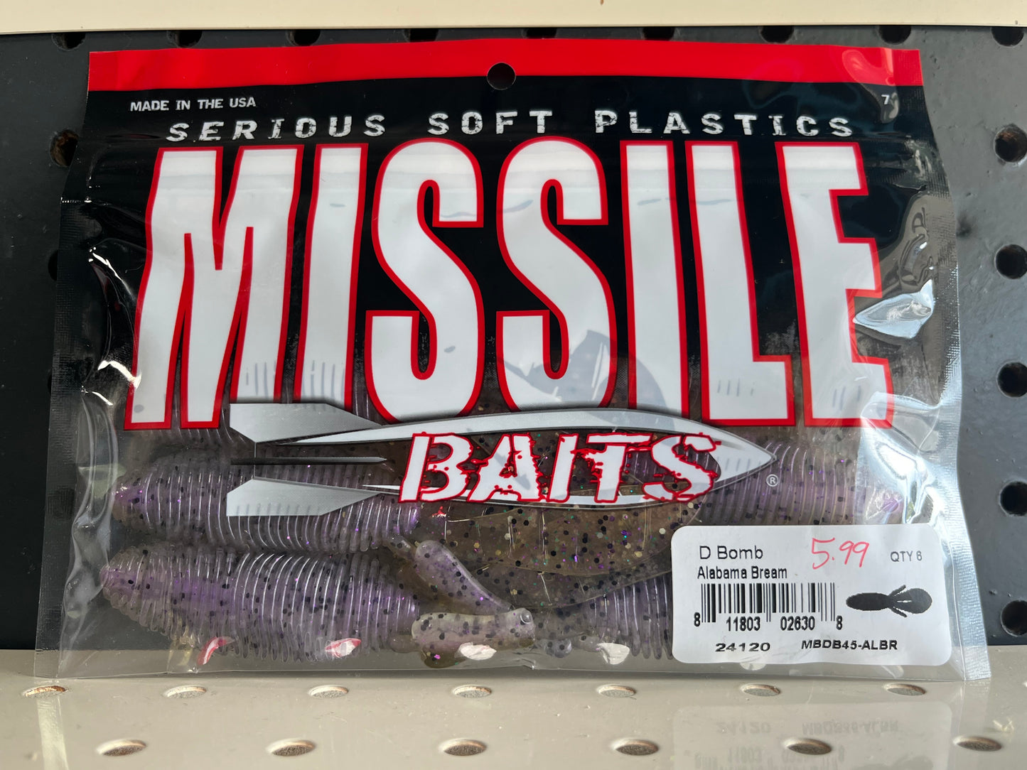 Missile Baits D Bomb Soft Bait