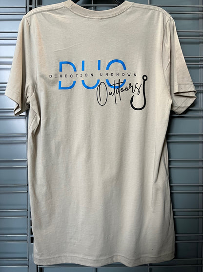 Logo Tee in Tan