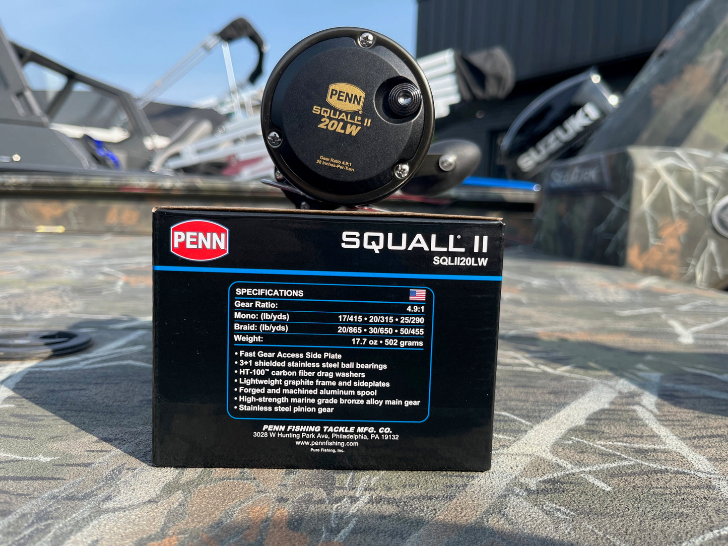 Penn Squall II SQLII20LW