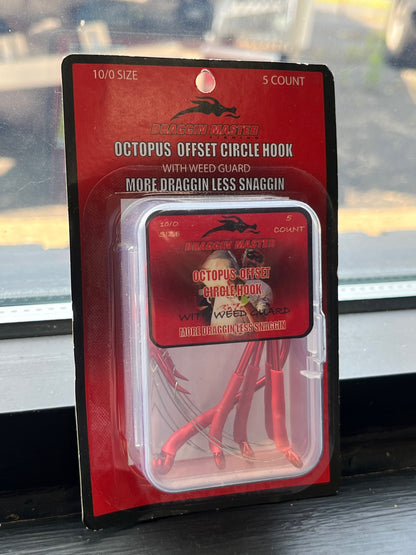 Draggin Master Octopus Offset Circle Hook