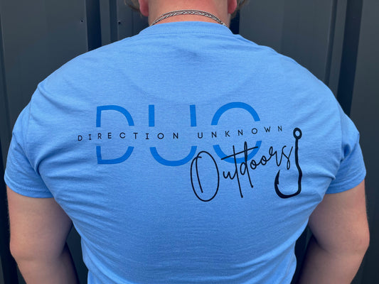 Logo Tee in Blue